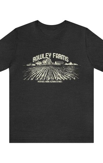 Rowley Farms T-shirt light font